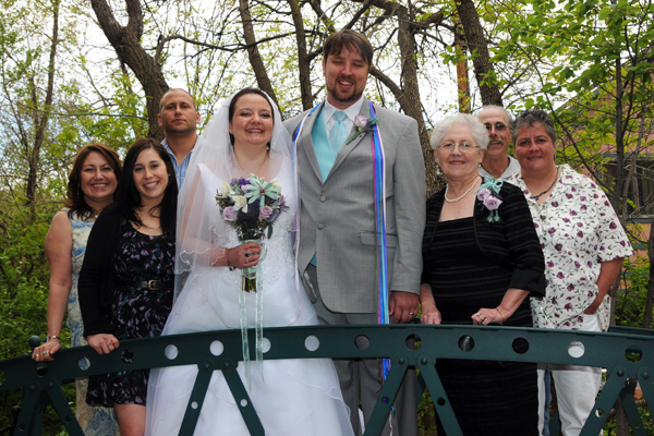 A Pikes Peak Wedding, Blue Skies Inn, Manitou Springs, CO 4/22/12