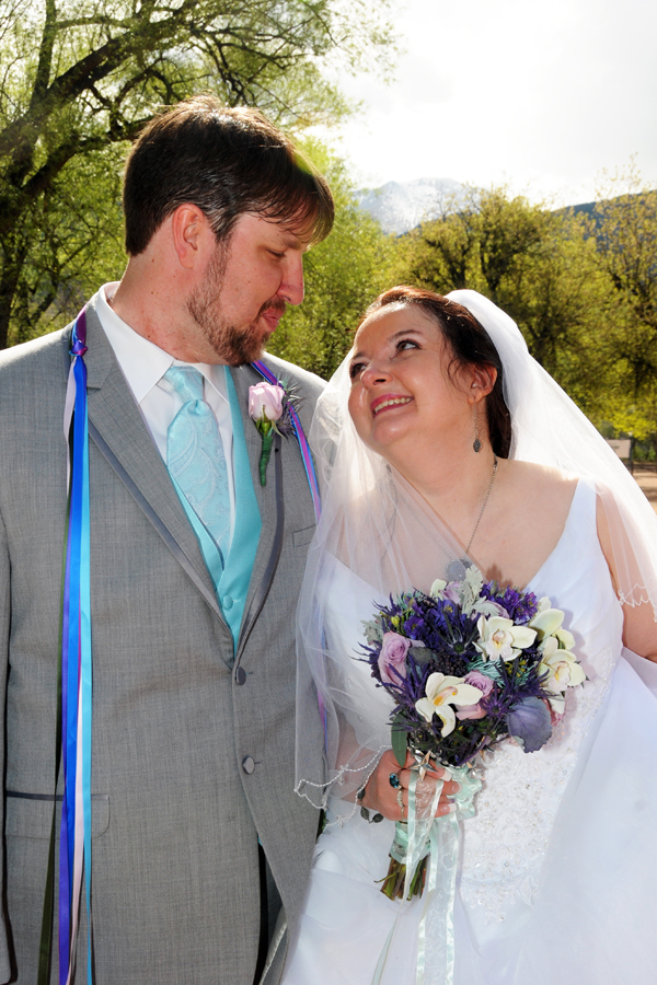 A Pikes Peak Wedding, Blue Skies Inn, Manitou Springs, CO 4/22/12