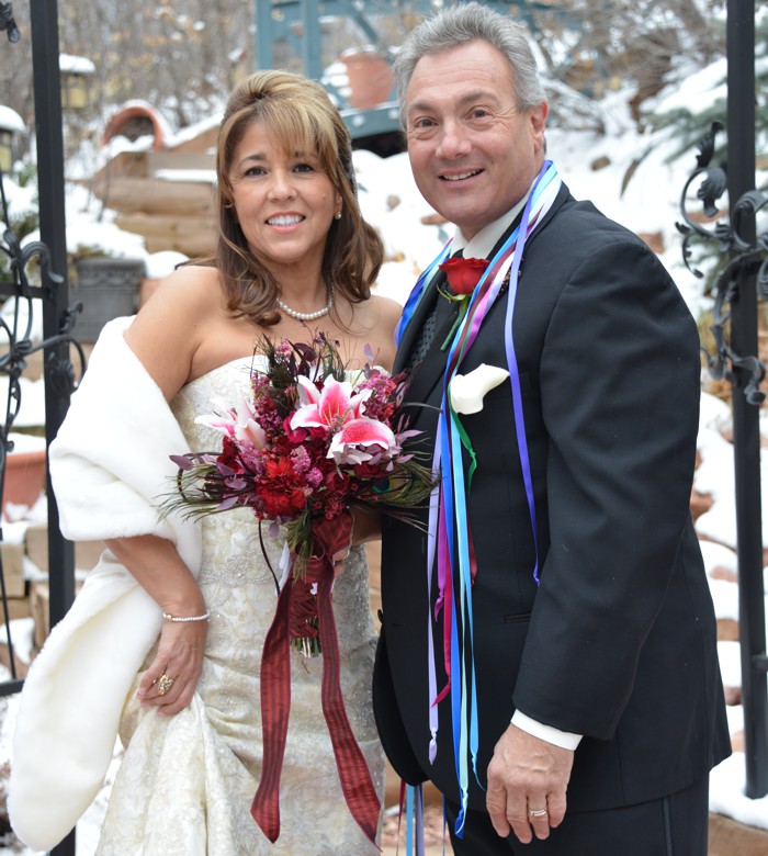 Winter Weddings by Pikes Peak, Rocky Mountains, Colorado